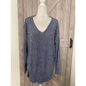 Mittoshop Size medium here’s the story V-neck sweater